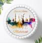 Preview: Eid al Adha Mubarak Tortenaufleger Ø 20cm, 1470z